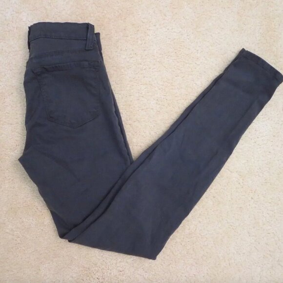 J Brand Womens Sateen Super Skinny Mid-Rise Jeggings Size 24 Presidio - Picture 10 of 10